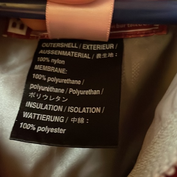 Burton women’s quilted pink/gray ski jacket - Picture 3 of 7